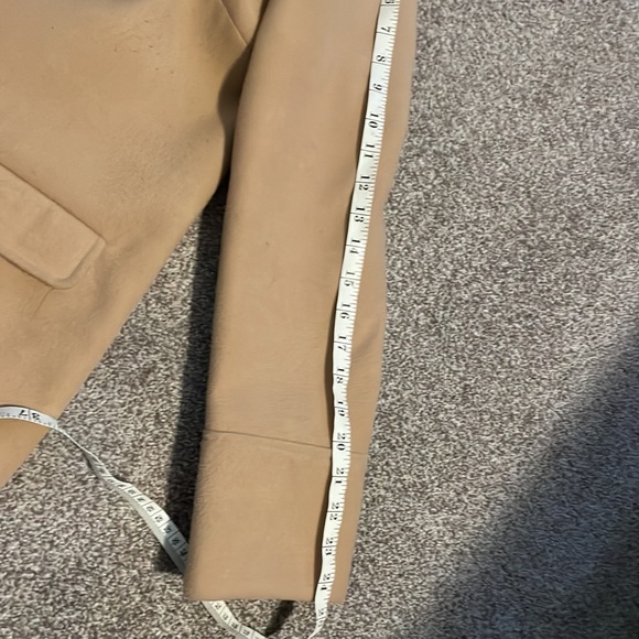 Topshop womens camel winter coat - size 8 tall - Picture 8 of 11